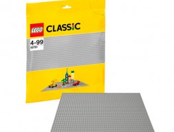 LEGO Classic 10701 Конструктор ЛЕГО Классик Строительная пластина серого цвета