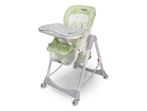 Стульчик качели babyton 2в1 с пультом д у beige ty838