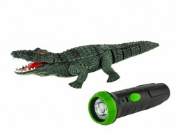 1toy T16445 Робо-Крокодил на ИК управлении (звук, свет, движение)